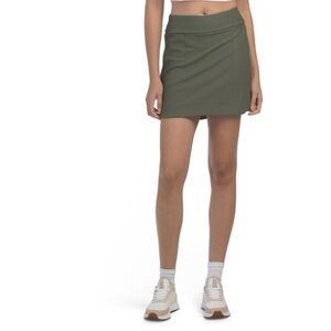 Lucky In Love Skort Women’s XL Green Pace Pocket Running Golf Tennis Casual NWT